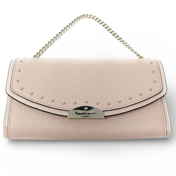 Kate Spade West Street Milou Wallet Wristlet Cream Leather NWT